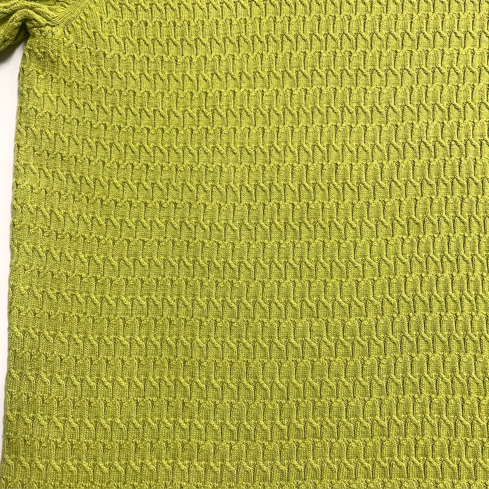 Imperfect vintage Y2K Talbots Woman pima cotton knit sweater ribbed 2X 1X XL ?‎ - Picture 13 of 16